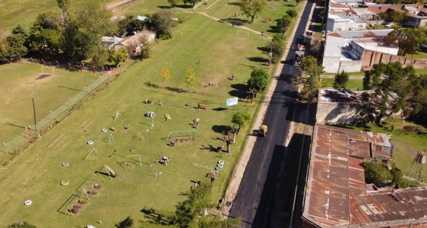 Luján: Concluyó la pavimentación de 10 nuevas cuadras en Torres 
