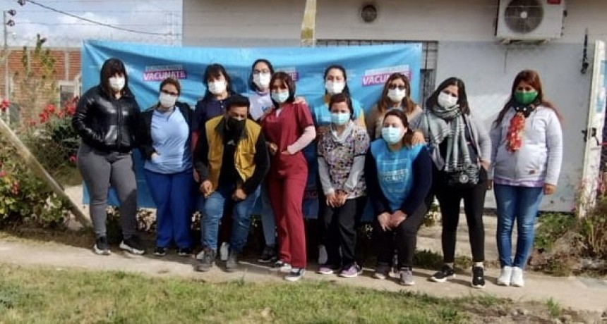 Pte. Perón: El Municipio recorre los barrios con los vacunatorios itinerantes 