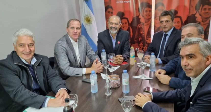 Patagones: Zara presentó los proyectos para la construcción de las terminales de ómnibus de Stroeder y Villalonga al ministro de Transporte de la Nación