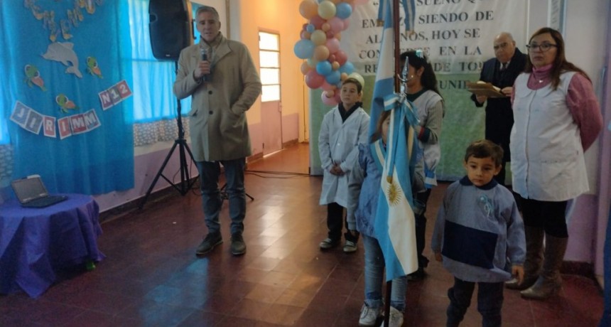 Navarro: Diz inauguró el Jardines de Infantes Rurales N°12 