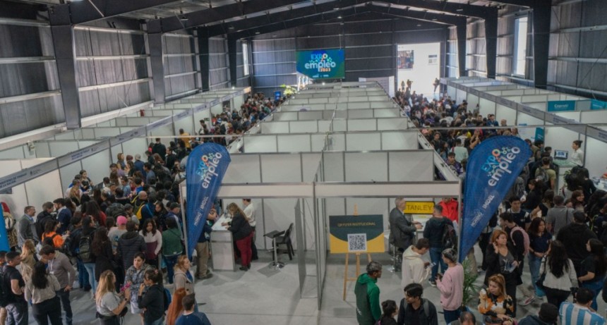 Moreno: Cientos de jóvenes visitaron la Expo Empleo 2023 