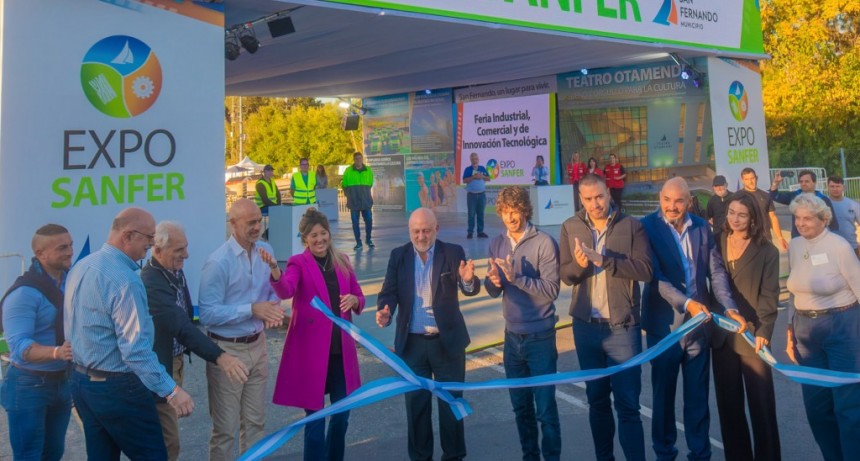 San Fernando: Se realizó la “Expo Sanfer” con 200 industrias, comercios y emprendedores