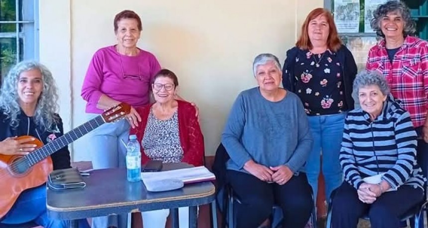 Pueblo Liebig (ER): Continúa El Taller de Canto para adultos y adultos mayores