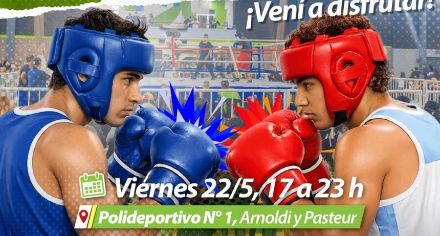 San Fernando: La ciudad tendr&aacute; una nueva &ldquo;Noche de Box&rdquo; en el Polideportivo N&deg;1
