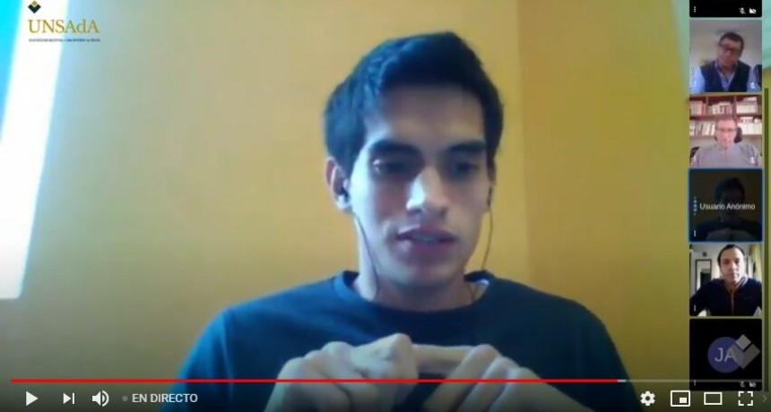 La Universidad de San Antonio de Areco tuvo su primer graduado por videoconferencia 