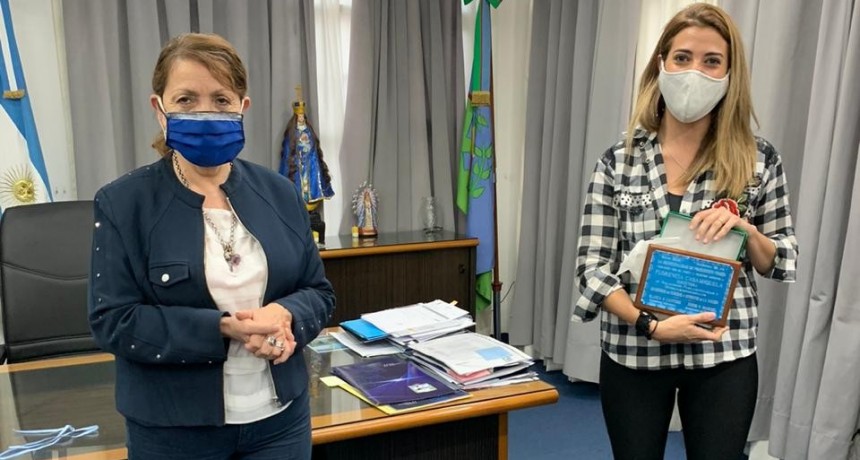 Pte. Perón: La intendente Cantero recibió a la directora de Turismo, Florencia Casamiquela 