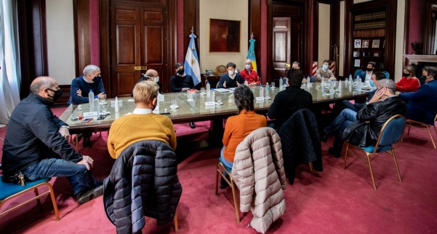 Berazategui: Intendentes se reunieron con Axel Kicillof para evaluar la situación de cada distrito