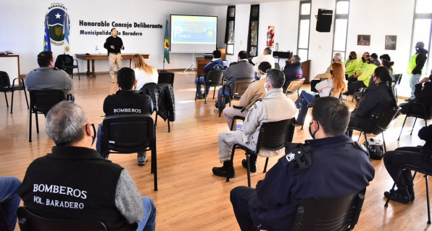Baradero: El municipio desarrolló un curso de capacitación sobre bioseguridad 