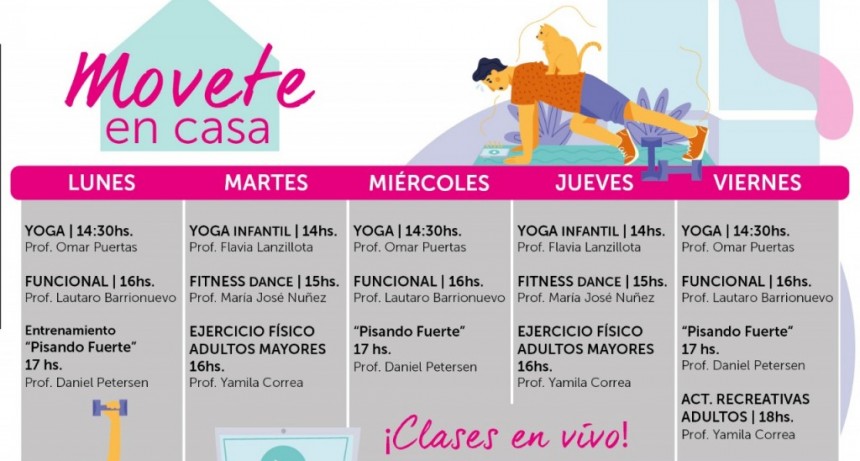 Brandsen: Movete en Casa 