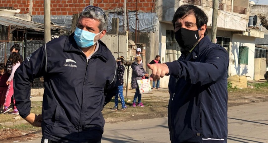 San Martín: Moreira supervisó el operativo DetectAR es Cuidar en Costa Esperanza 