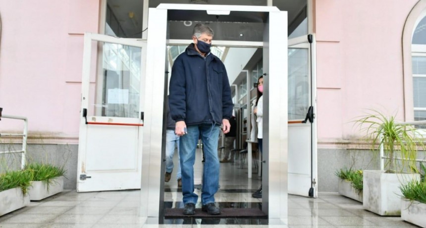 Magdalena: Cabinas sanitizantes para evitar la propagación del virus 