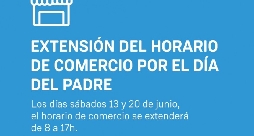 San Nicolás: Los comercios extienden el horario por el día del padre 
