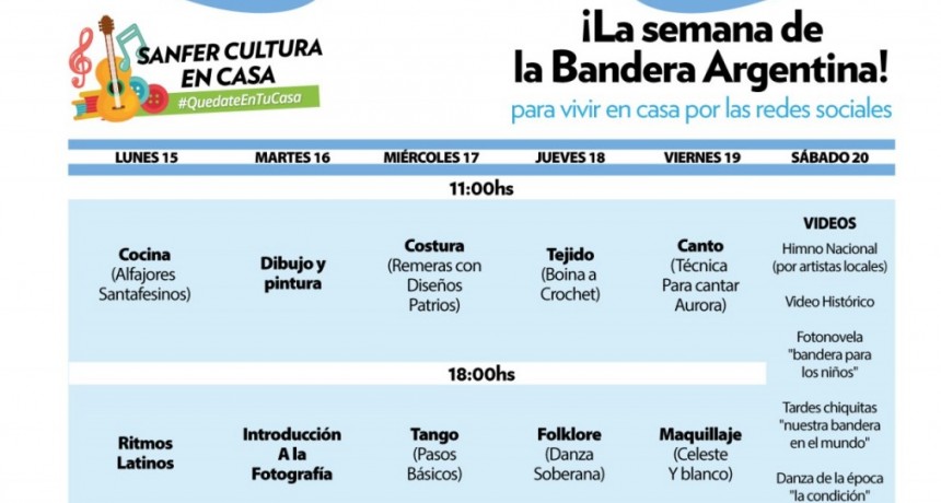 San Fernando: El Municipio realiza múltiples festejos por la Semana de la Bandera Argentina