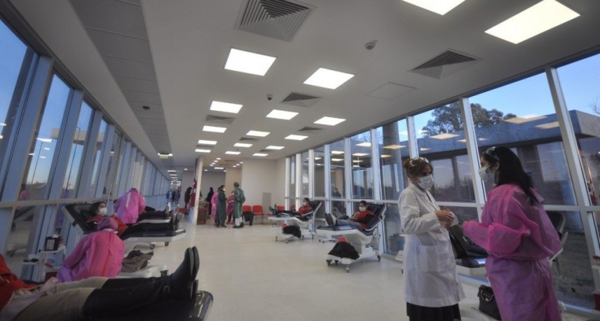 En Ciudadela se inauguró el nuevo Centro Regional de Hemoterapia 