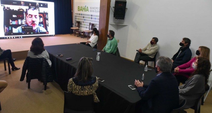 B. Blanca: El intendente Héctor Gay participó del inicio del programa de sensibilización sobre la Ley Micaela 