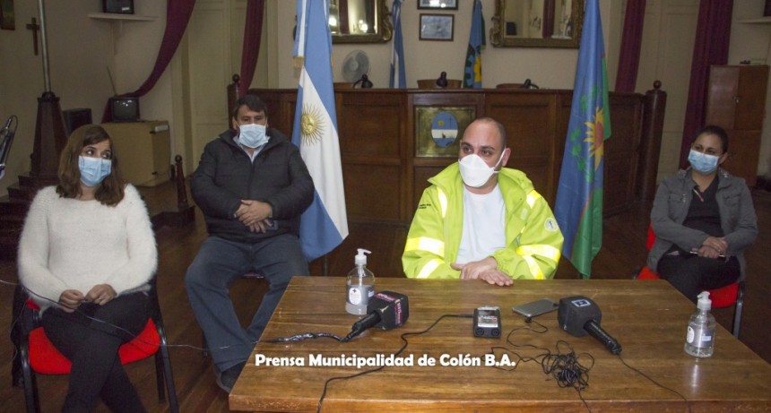 Colón: El Municipio decidió regresar a la Fase 4 e informó sobre las actividades suspendidas 