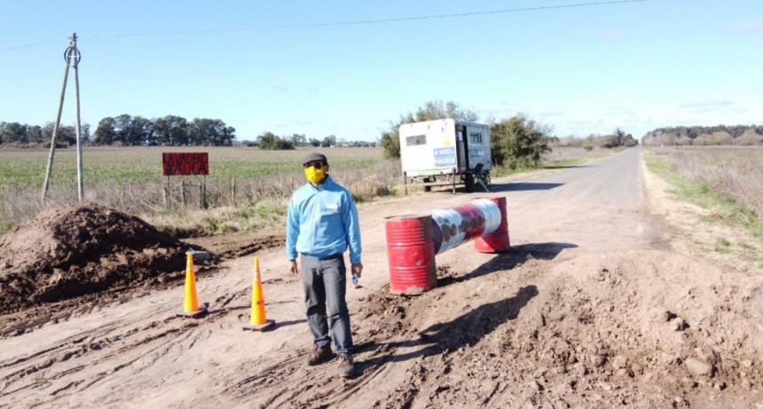 Gral. Belgrano: Nuevo puesto de control y acceso para vehículos pesados que ingresen a sector de sociedad rural y zona frigoríficos 