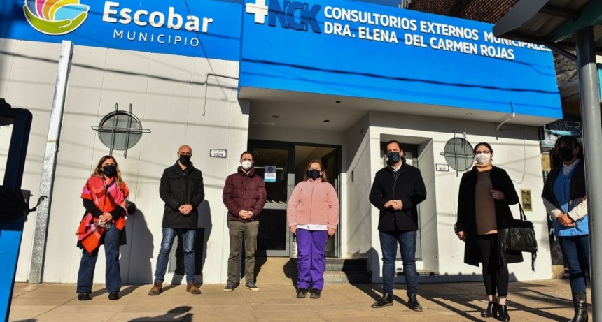 Escobar: Sujarchuk encabezó el acto de inauguración de los consultorios externos del Hospital Néstor Kirchner 