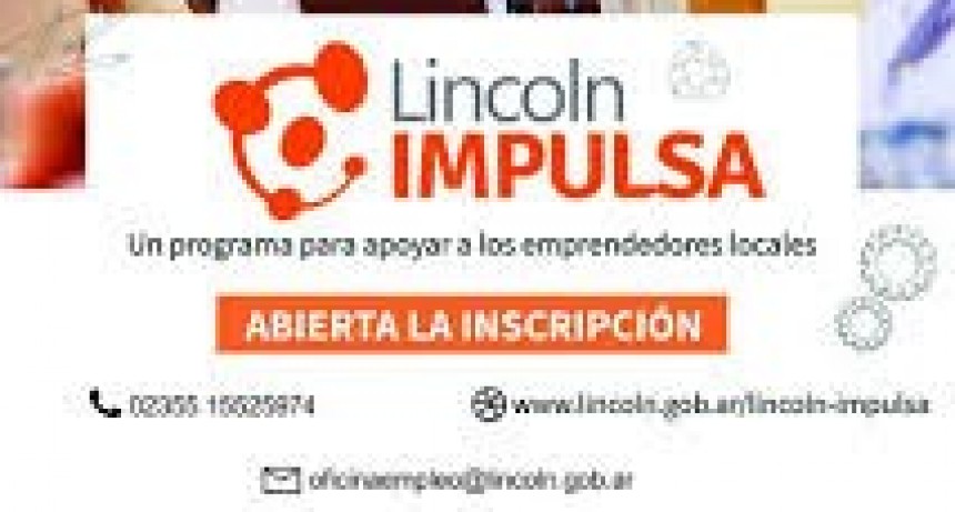Lincoln: Hasta el martes 30 se podrán inscribir en el Programa 