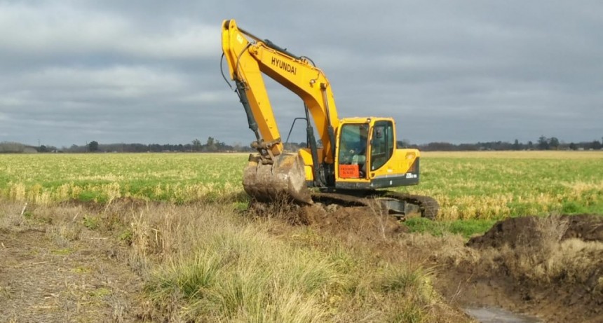 Tandil: El Municipio y la cooperativa Vial comenzaron trabajos de limpieza de desagües 