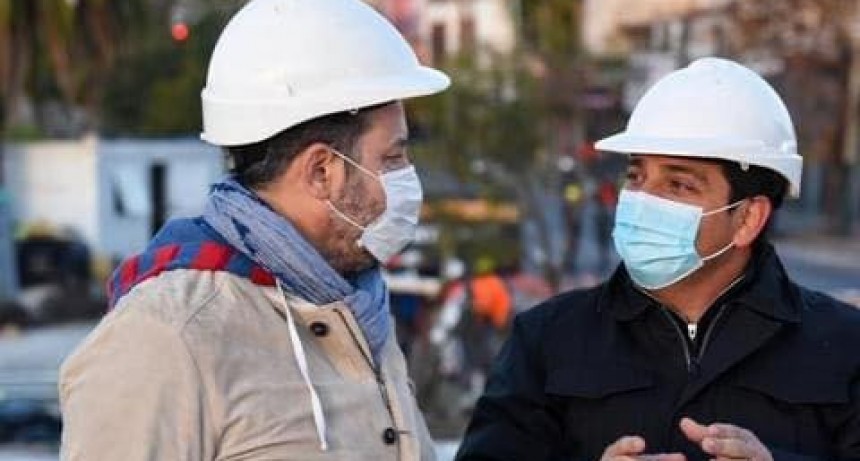 Merlo: Finalizo la tercera etapa de la obra del puente de Padua