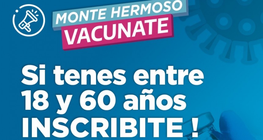 Monte Hermoso: La vacunación para mayores de 18 sin factores de riesgo comenzaría en breve 