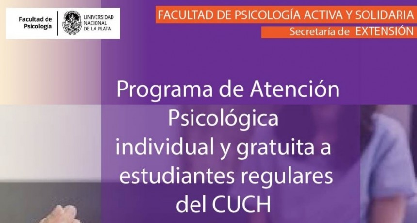 Chivilcoy: Lanzamiento del programa de extensión “Consultorios de atención psicológica individual y gratuita para alumnos regulares del CUCH”
