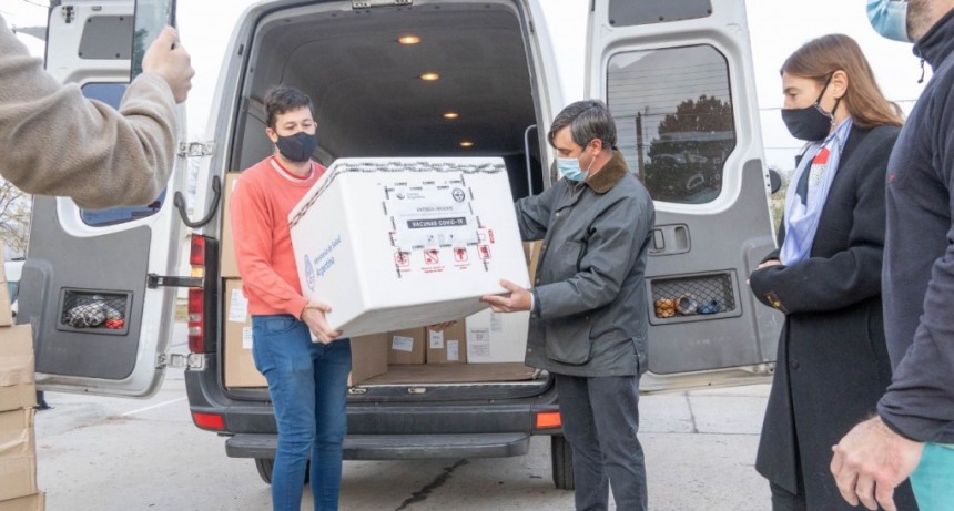 H. Yrigoyen: Arribo de 3100 dosis de vacunas que cambiarán el rumbo de la pandemia en el distrito