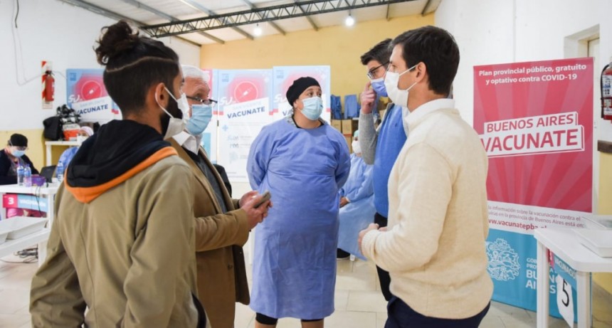 San Vicente: Avanza el operativo COVID-19 en todo el distrito