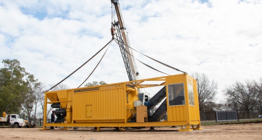 Moreno: El Municipio ya cuenta con su propia planta asfáltica 