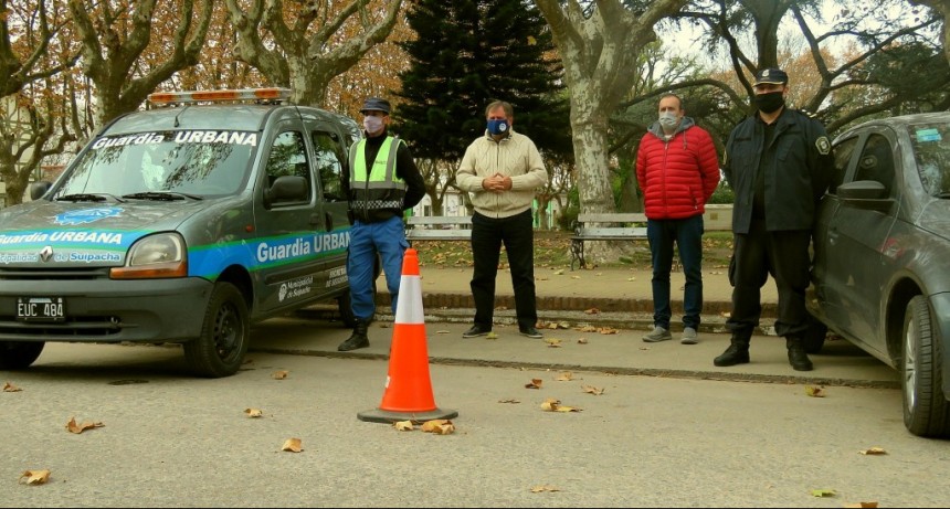 Suipacha: Se presentó un nuevo móvil destinado a la Guardia Urbana del distrito