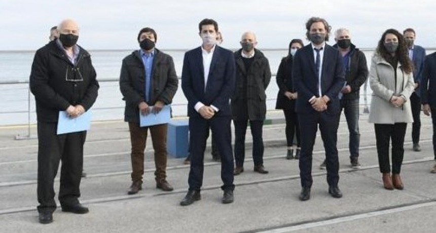 Tres Lomas: El Intendente Álvarez se reunió Cafiero, Katopodis y De Pedro