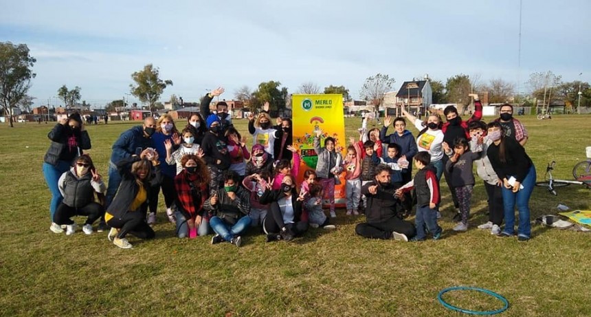 Merlo: El Programa “Embarriarte” se realizó en Libertad
