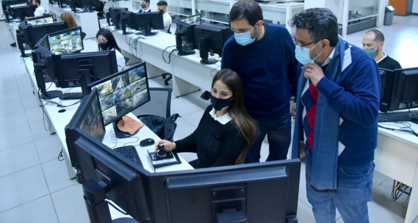 San Martín: Fernando Moreira presentó 100 nuevas cámaras de seguridad para el distrito