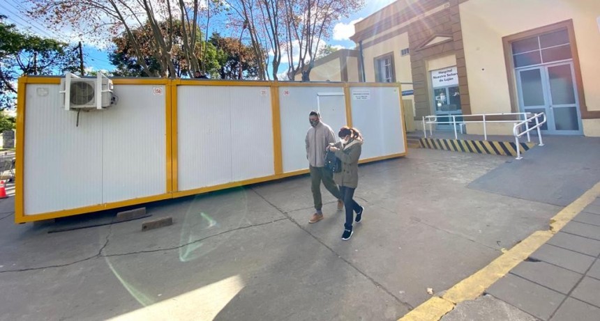 Luján: Nuevo consultorio modular en el ingreso a la Guardia 