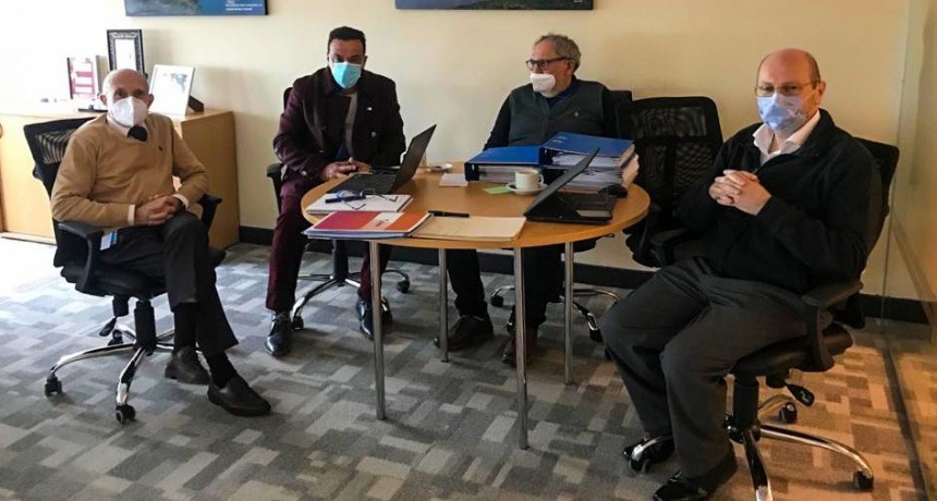 Zárate: El intendente se reunió con autoridades de Nucleoeléctrica 