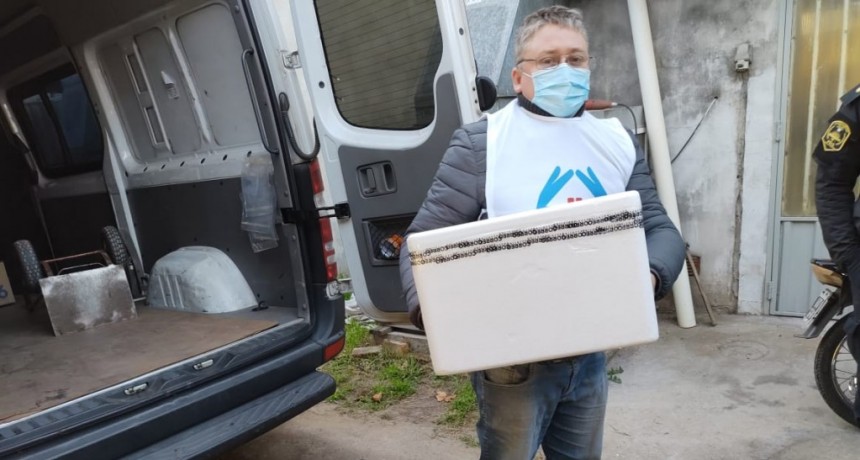 S.A. de Giles: Llegaron m&aacute;s vacunas contra el COVID al distrito