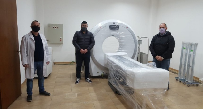 Baradero: Llegó el tomógrafo al Hospital Municipal   