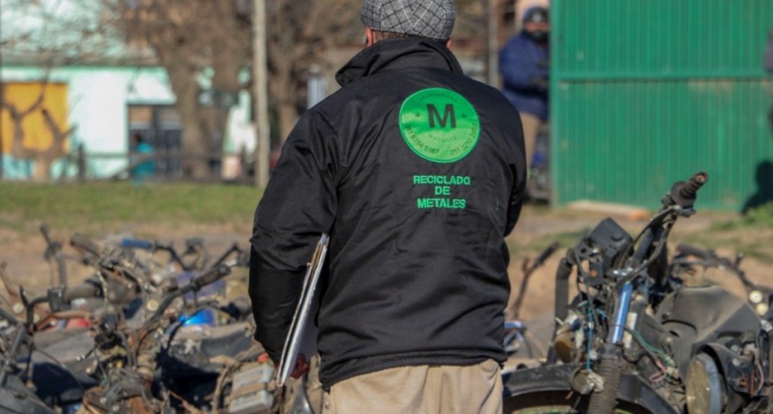 C. de Areco: Tareas de reciclado en el distrito