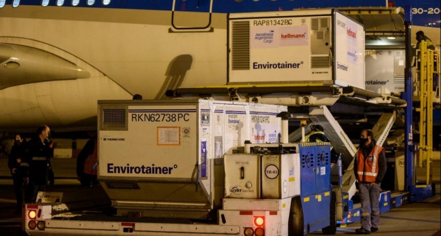 Llegaron 768.000 vacunas Sinopharm contra el Covid-19