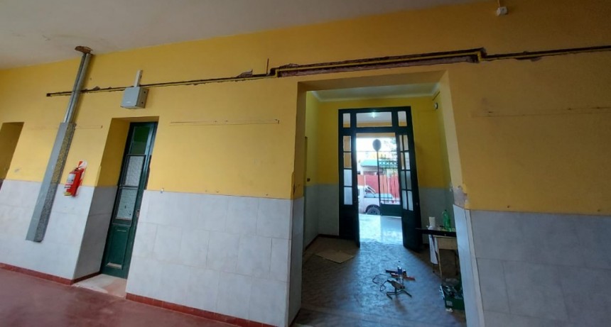 Lobería: Importante obra en la escuela primaria N° 6