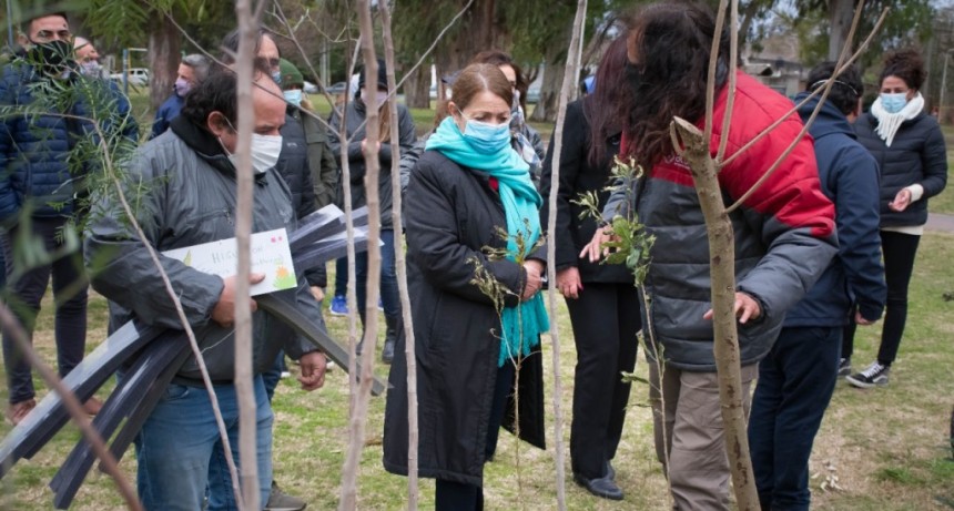 Pte. Perón: Blanca Cantero conmemoró el Día Mundial del Árbol
