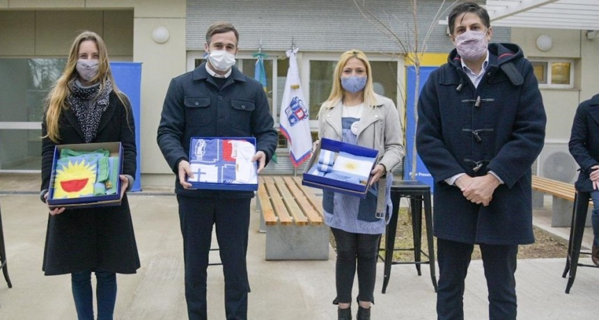 Pilar: Achával y Trotta inauguraron un jardín de infantes en Lagomarsino