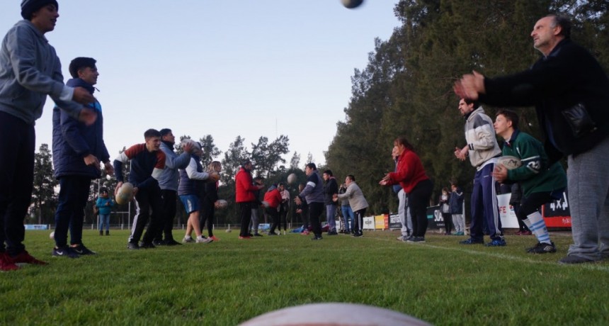 La Plata: Se llevó a cabo en La Plata el primer entrenamiento de rugby de habilidades mixtas