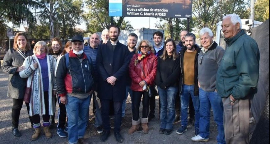 Hurlingham: El intendente y la titular ANSES anunciaron la creación de una oficina en William Morris