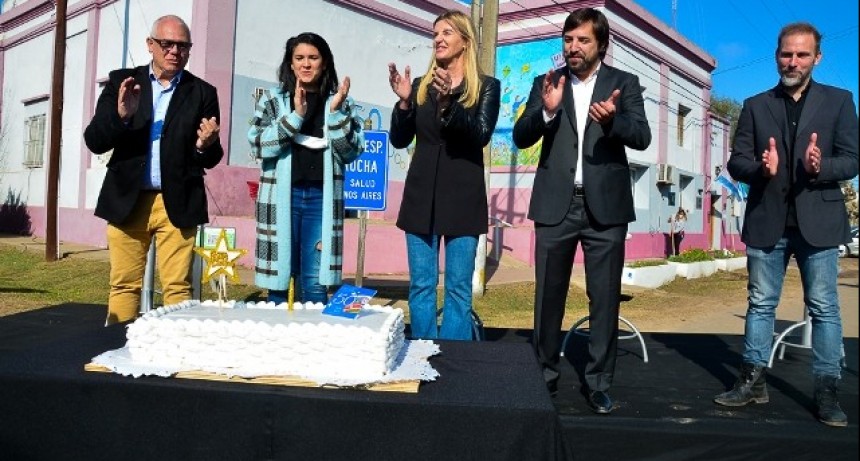 El Ministro Kreplak entregó apoyo financiero por $7 millones al hospital de Uribelarrea