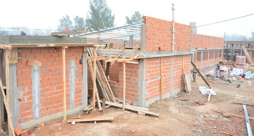 San Vicente: Avanza la construcción del Centro de Atención Primaria de Salud en Domselaar