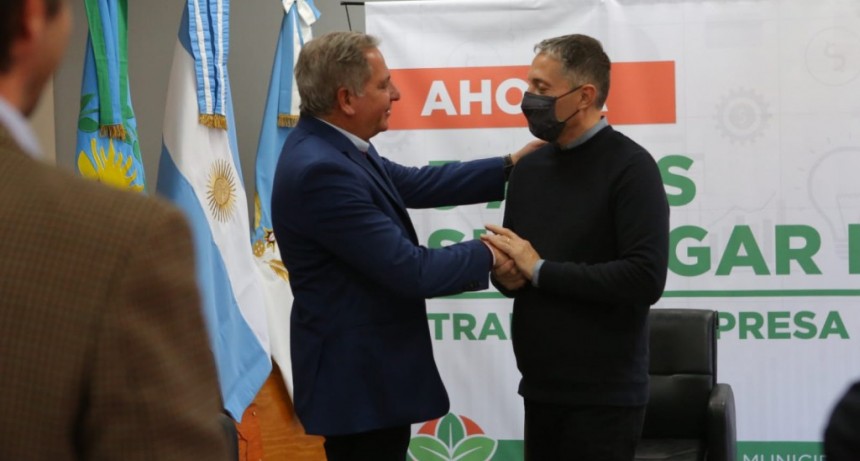 E. Echeverría: Gray se reunió con representantes de la firma Treves 