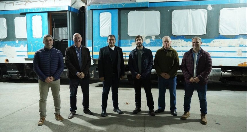 Mercedes: Avanzan los trabajos de remodelación y puesta a punto del Tren Turístico