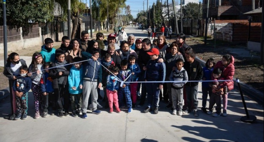 Malvinas Argentinas: Nardini y Correa inauguraron obras hidráulicas y de asfalto en Tortuguitas